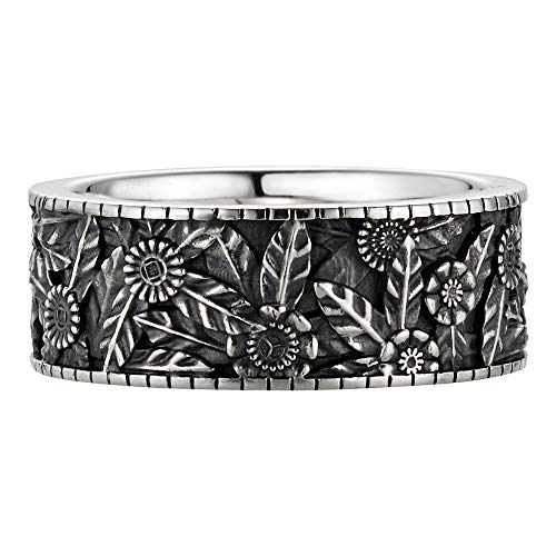 cai Herren Ring 925/- Sterling Silber Glänzend Silbergrau 132270833 von caÏ