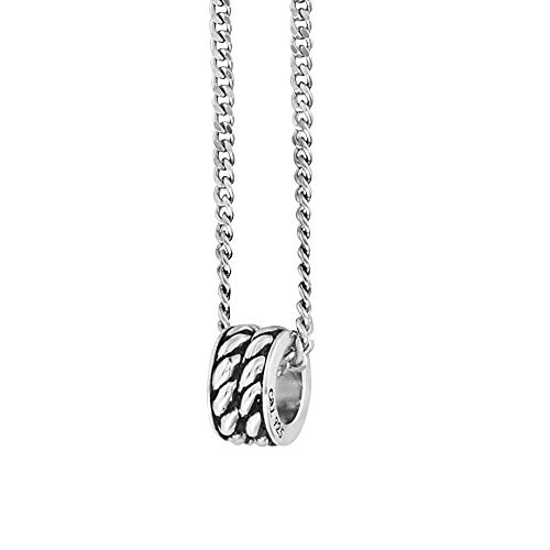 cai Herren Anhänger mit Kette 925/- Sterling Silber 60cm Glänzend ohne Stein Silbergrau 132250563-60 von caÏ