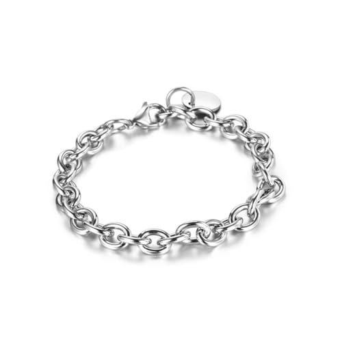 Caiduoduo Armband Männer dicke Halskette Titan Stahl Kreis Kette Armband Hip Hop Persönlichkeit Halskette Armband Caiduoduo Armband Männer dicke Halskette Titan Stahl Kreis Kette Armband Hip Hop Persönlichkeit Halskette Armband von Caiduoduo