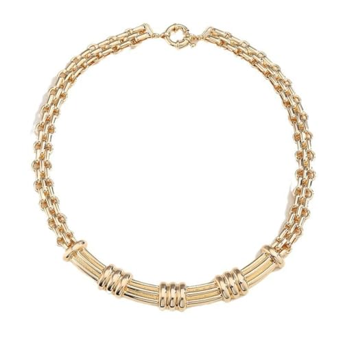 Caiduoduo Edelstahl Halskette Damen Persönlichkeit Design Mode Punk Halskette Sommer Armband Caiduoduo Edelstahl Halskette Damen Persönlichkeit Design Mode Punk Halskette Sommer Armband von Caiduoduo
