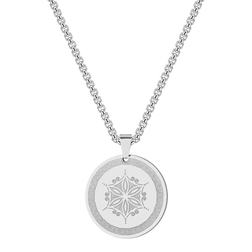 Caiduoduo Mode Aphrodite Blume Anhänger Aphrodite Blume Halskette Persönlichkeit Halskette von Caiduoduo