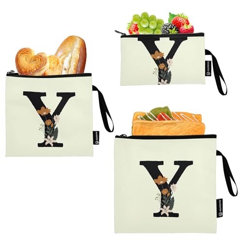 Caihoyu Y 3 Stück wiederverwendbare Reise-Snack-Taschen Mehrzweck-Wickeltasche Organisation für Frauen Mädchen Reisen von Caihoyu