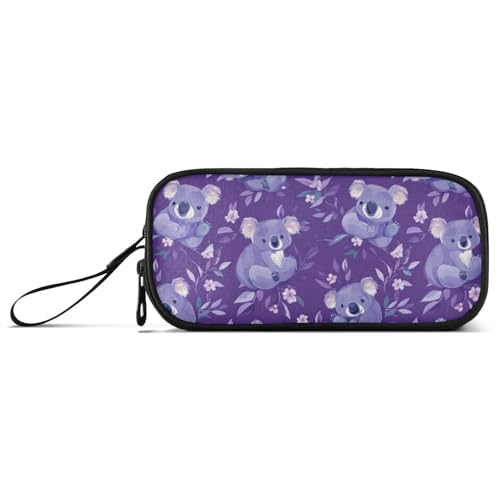 Federmäppchen mit großem Fassungsvermögen, Federmappe für Kinder, leicht, niedlicher Koala von Caihoyu