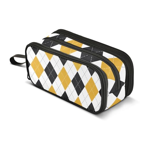 Federmäppchen mit großem Fassungsvermögen, Kindermäppchen mit Stifthalter, großes Federmäppchen, leicht, für Schulbedarf von Caihoyu