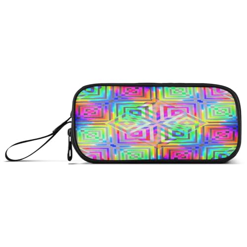 Federmäppchen mit großem Fassungsvermögen, für Damen, multifunktional, Farbverlauf von Caihoyu