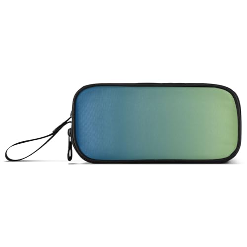 Federmäppchen mit großem Fassungsvermögen, für Krankenschwestern, stehend, multifunktional, blauer Farbverlauf von Caihoyu