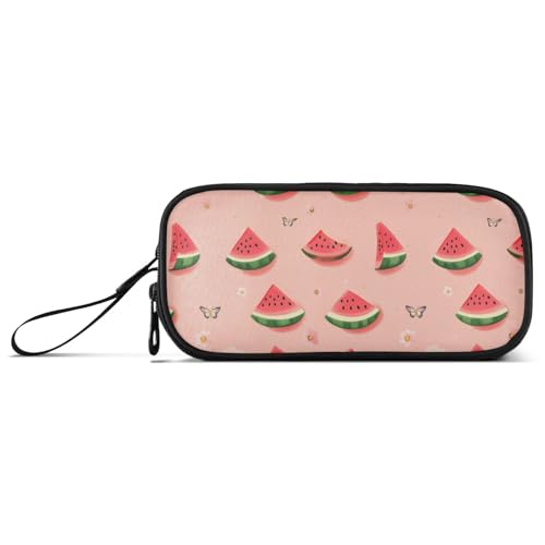 Große Kapazität Schule Federmäppchen Teenager Großes Federmäppchen Büro mit Fach Cartoon Wassermelone Obst von Caihoyu
