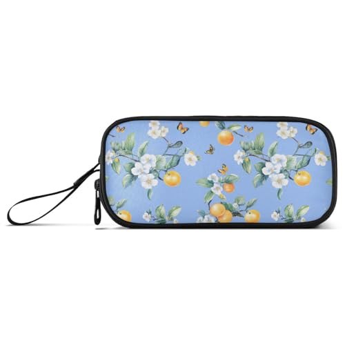 Großes Fassungsvermögen, großes Federmäppchen, Krankenschwester-Federmäppchen für Teenager, mit Reißverschluss, süße Früchte von Caihoyu