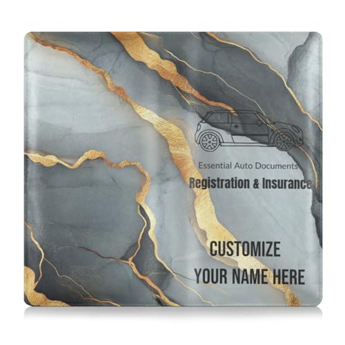 Individueller Kartenhalter aus PU-Leder, für Herren und Damen, ideal für Fahrer, Autobesitzer, Anhänger, Motorrad, Boot, Mehrfarbig 20, 1 size von Caihoyu