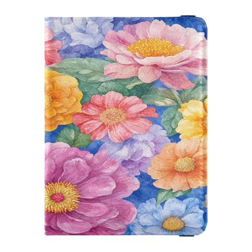 Reisepasshülle aus PU-Leder, ultradünn, Dokumenten-Organizer, Zubehör für Damen und Herren, Reiseutensilien, Mehrfarbig. 14, 1 size, Casual von Caihoyu