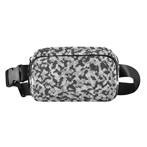Stilvolle Gürteltasche für Damen, Herren, Teenager, große Kapazität, Gürteltasche mit verstellbarem Gurt, für Reisen, Urlaub, Laufen, Camouflage, camouflage, Einheitsgröße, Casual Stilvolle Gürteltasche für Damen, Herren, Teenager, große Kapazität, Gürteltasche mit verstellbarem Gurt, für Reisen, Urlaub, Laufen, Camouflage, camouflage, Einheitsgröße, Casual von Caihoyu