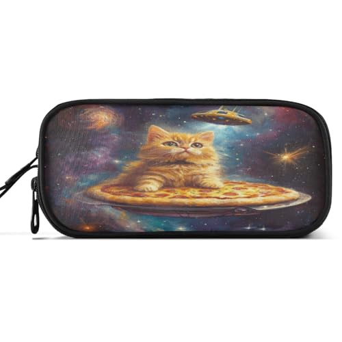 Caikeny Federmäppchen, Motiv: Galaxie, Weltraum, Sterne, Pizza-Stifttasche, große Kapazität, Federmäppchen mit Reißverschluss, Kosmetik-Organizer für Kinder, Teenager, Erwachsene Caikeny Federmäppchen, Motiv: Galaxie, Weltraum, Sterne, Pizza-Stifttasche, große Kapazität, Federmäppchen mit Reißverschluss, Kosmetik-Organizer für Kinder, Teenager, Erwachsene von Caikeny