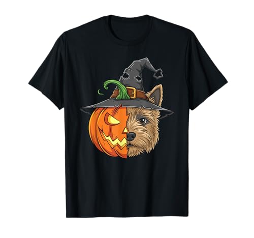 Cairn Terrier Kürbis Jack O Laterne Halloween Herren Damen T-Shirt Cairn Terrier Kürbis Jack O Laterne Halloween Herren Damen T-Shirt von Cairn Terrier Dog Lovers Halloween Pumpkin Outfits