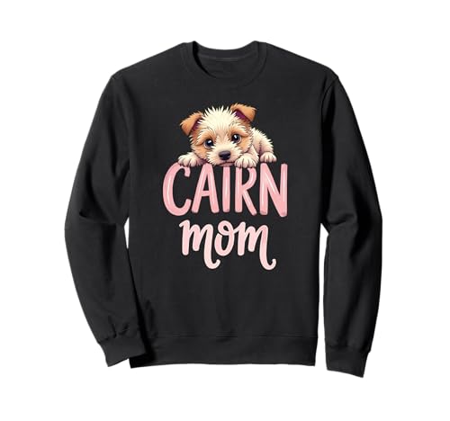 Cairn Mama Hund Cairn Terrier Mama Süßer Welpe Sweatshirt Cairn Mama Hund Cairn Terrier Mama Süßer Welpe Sweatshirt von Cairn Terrier Fun Designs
