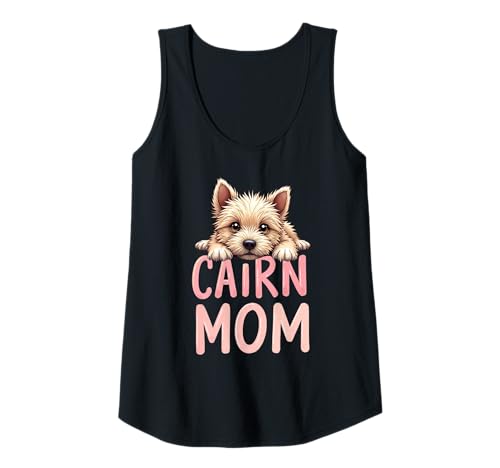 Damen Cairn Mama Hund Cairn Terrier Mama Süßer Welpe Tank Top Damen Cairn Mama Hund Cairn Terrier Mama Süßer Welpe Tank Top von Cairn Terrier Fun Designs