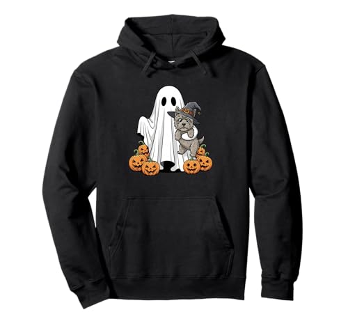 Lustiger Geist Cairn Terrier Kürbis Halloween Kinder Herren Damen Pullover Hoodie Lustiger Geist Cairn Terrier Kürbis Halloween Kinder Herren Damen Pullover Hoodie von Cairn Terrier Lovers Halloween Outfits Boy Girl