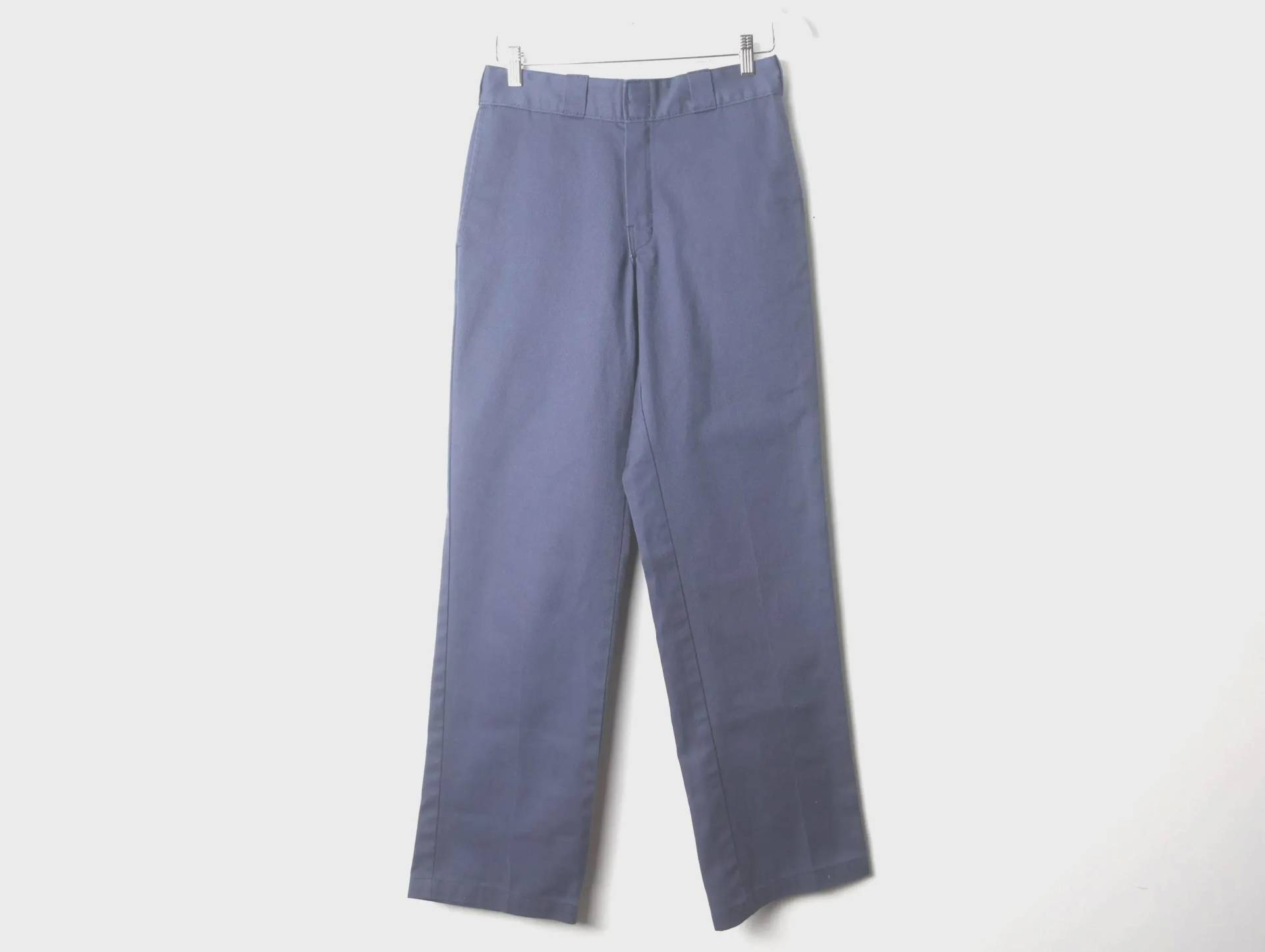 Vintage Herren Seltene 90S Breites Bein Skater Dickies Blau Baumwolle 1990Er Jahre Dickies Marke Used Hose - Männer Bundweite 32x29 von CairoVintage