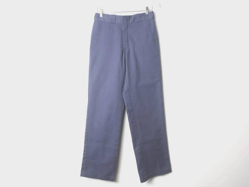 Vintage Herren Seltene 90S Breites Bein Skater Dickies Blau Baumwolle 1990Er Jahre Dickies Marke Used Hose - Männer Bundweite 32x29 von CairoVintage