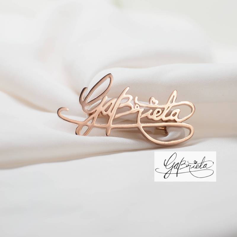 Benutzerdefinierte Handschrift Pin Personalisierte Signatur Brosche Gedenkbrosche Erinnerungsschmuck Sinnvolles Oma Geschenk Mutter Ch03 Benutzerdefinierte Handschrift Pin Personalisierte Signatur Brosche Gedenkbrosche Erinnerungsschmuck Sinnvolles Oma Geschenk Mutter Ch03 von CaitlynMinimalist