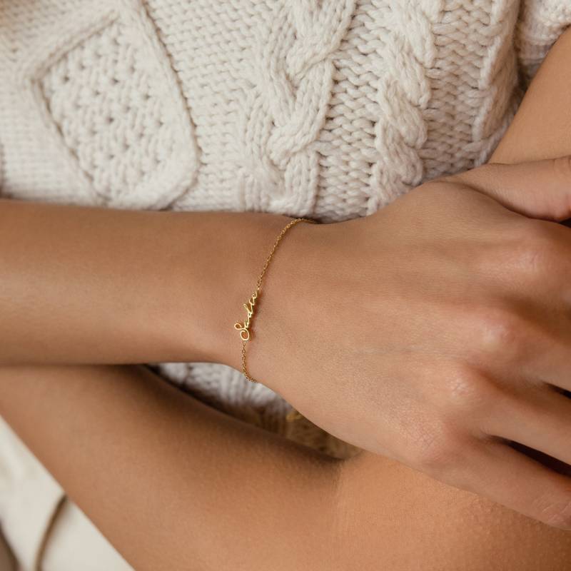 Personalisiertes Armband Von Caitlyn Minimalist Handgemachter Name Charm Schmuck, Perfekte Stapelbare Armbänder Geschenk Für Mama Bm54F78 von CaitlynMinimalist