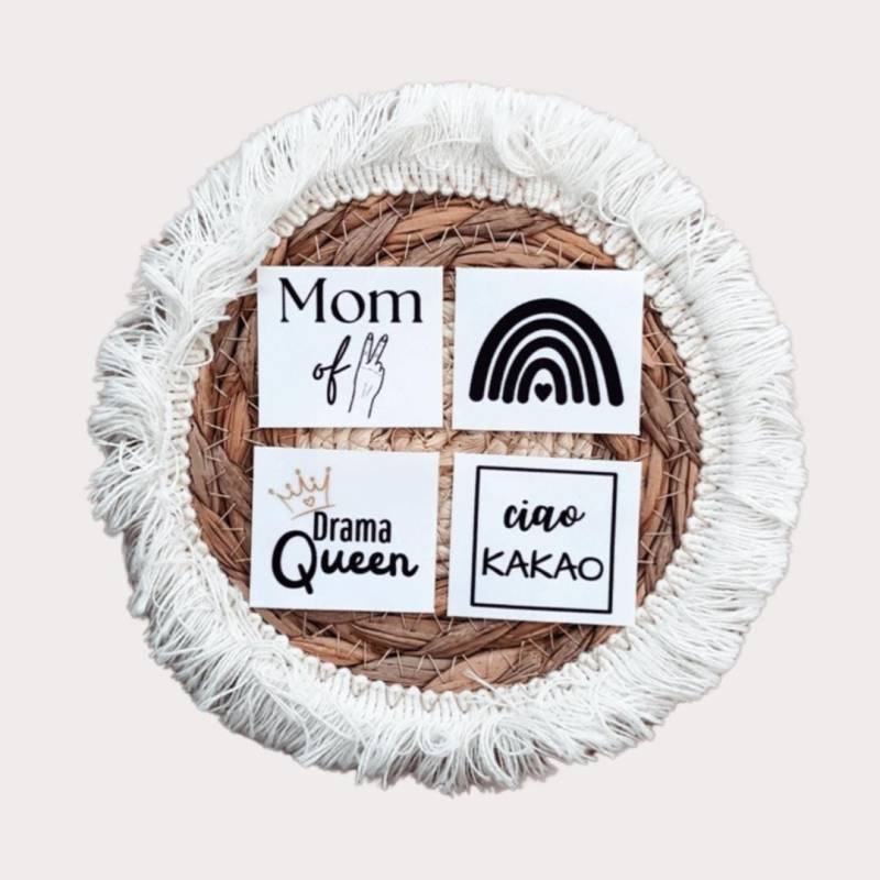 Weblabel Schwarz - Personalisiert von CajoKids