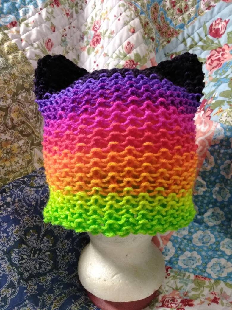 Katzenmütze von CajunSweetHeartKnits