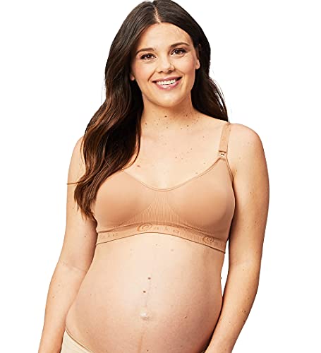 Cake Maternity Damen Rock Candy Nahtloser Still (herausnehmbaren Pads) Schwangerschafts-BH, Blickdicht, Mokka, XL von Cake Maternity