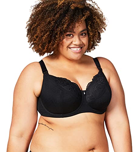 Cake Maternity Damen TimTams Women's Flexible Wire Balconette Nursing Bra Still-BHS, Black, 90HH von Cake Maternity