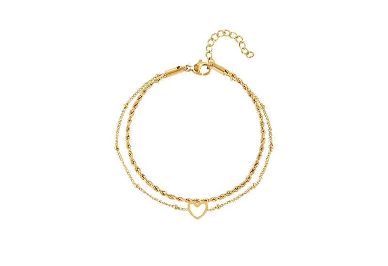 Cala Rose Edelstahlarmband HEART von Cala Rose