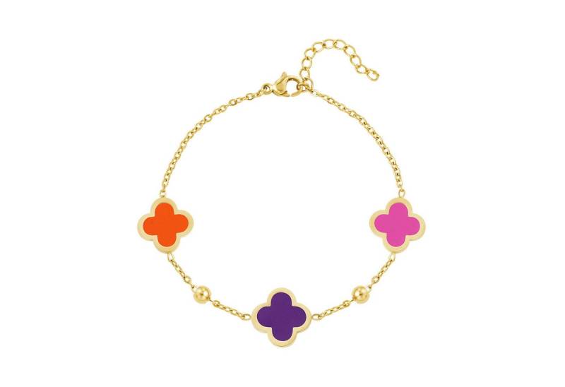 Cala Rose Edelstahlarmband SPRING CLOVER von Cala Rose