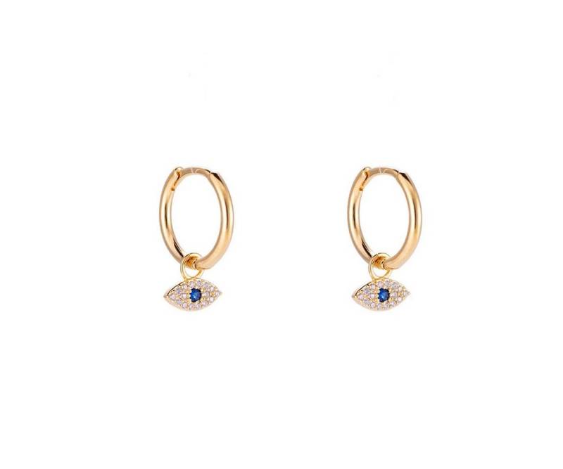 Cala Rose Paar Creolen EVIL EYE von Cala Rose