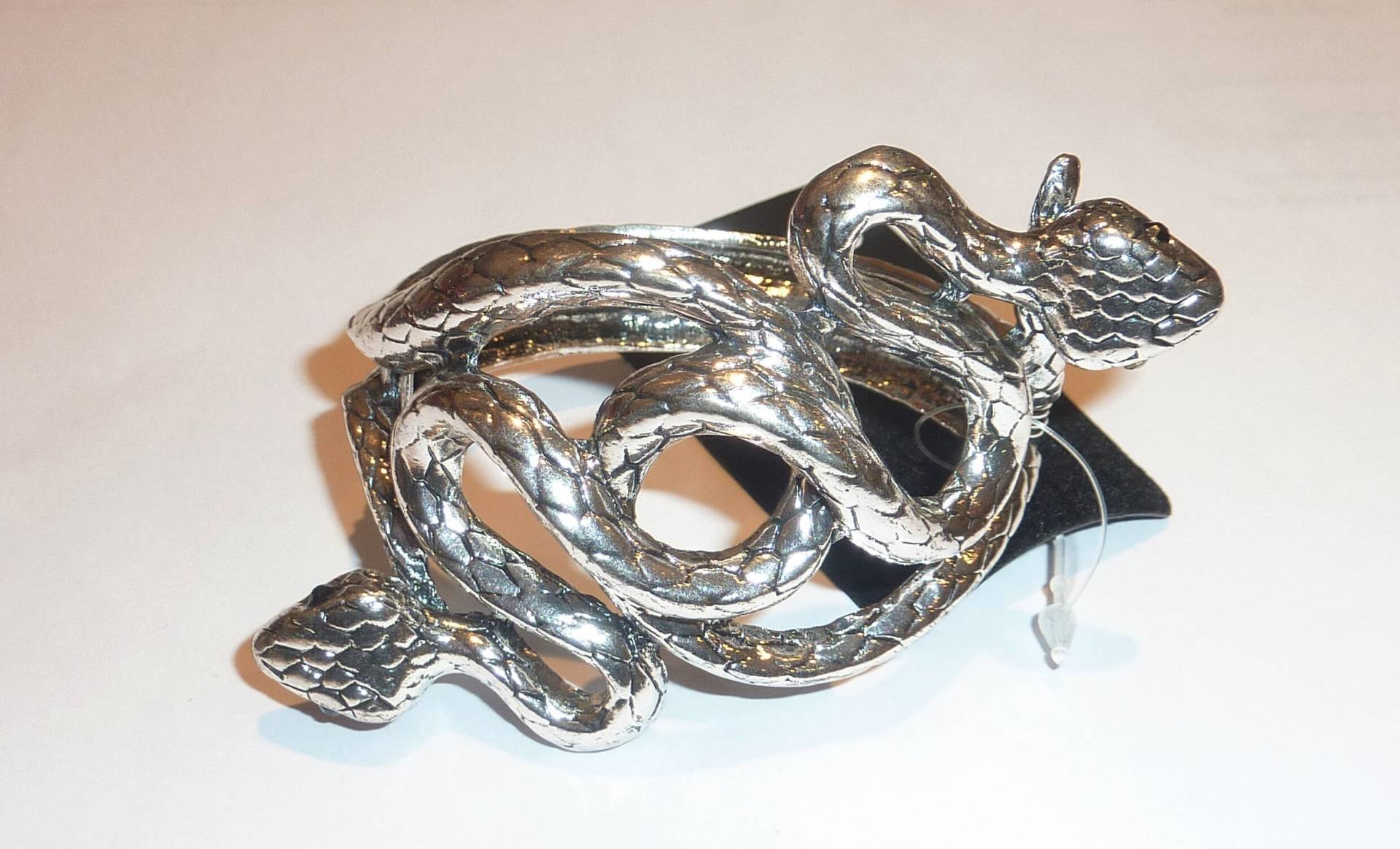 Schlange Serpant Silber Ton Armband Armreif Schlange Serpant Silber Ton Armband Armreif von Calderdalejewllery