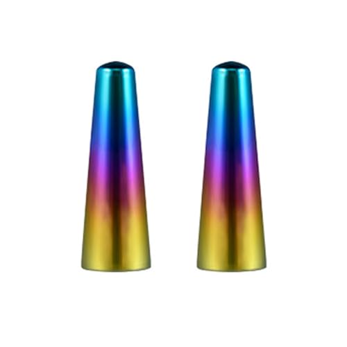 Calefee Ohr Expander 8mm, Ohr Tunnel aus Titan Bunt Konisch, Piercing-Ohrringe Ohrdehner für Herren 2er Set Calefee Ohr Expander 8mm, Ohr Tunnel aus Titan Bunt Konisch, Piercing-Ohrringe Ohrdehner für Herren 2er Set von Calefee