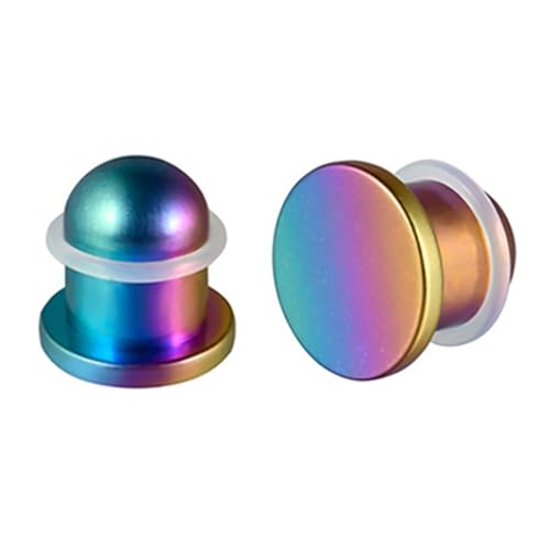 Calefee Ohr Plug 2.5mm, Piercing Plug G23 Titan Zylinderform mit Kuppel, Ohr Expander für Herren und Damen 2er Set Calefee Ohr Plug 2.5mm, Piercing Plug G23 Titan Zylinderform mit Kuppel, Ohr Expander für Herren und Damen 2er Set von Calefee