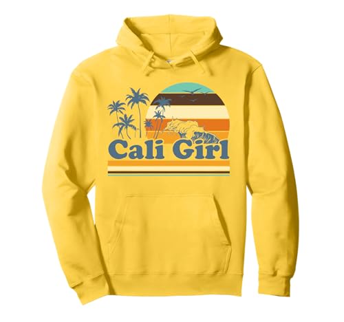 Cali Girl Tshirt California Beach Sommer Urlaub 70er Retro Pullover Hoodie Cali Girl Tshirt California Beach Sommer Urlaub 70er Retro Pullover Hoodie von Cali Girl Shirt Vintage Retro Beach Mädchen Urlaub