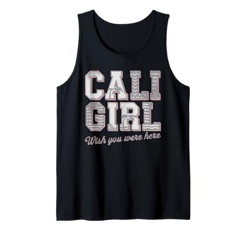 Cali Girl Tshirt California Beach Sommer Urlaub 70er Retro Tank Top Cali Girl Tshirt California Beach Sommer Urlaub 70er Retro Tank Top von Cali Girl Shirt Vintage Retro Beach Mädchen Urlaub