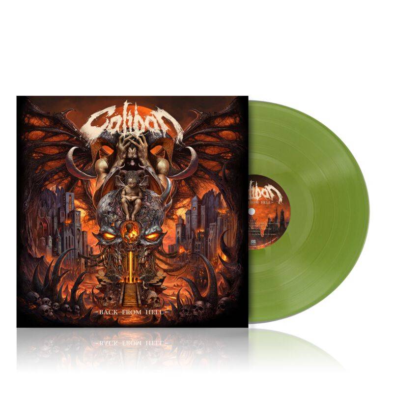 Caliban Back From Hell LP multicolor von Caliban