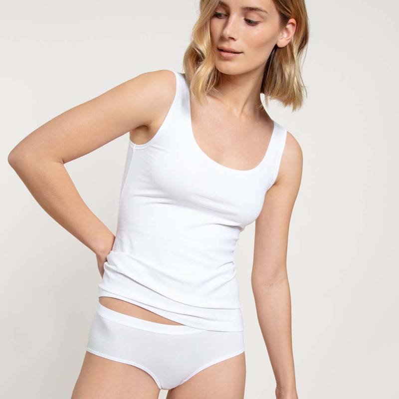 Calida Benefit Women 2-Pack Oberteil, Weiß, Größe: XS, Damen Calida Benefit Women 2-Pack Oberteil, Weiß, Größe: XS, Damen von Calida