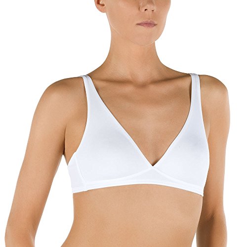 CALIDA Damen Sensitive soft-beha zonder beugel BH, Weiß, 70B EU von CALIDA