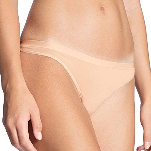 CALIDA Natural Comfort String Damen, niedrig geschnitten, natürlicher Glanz und glatter Griff von CALIDA