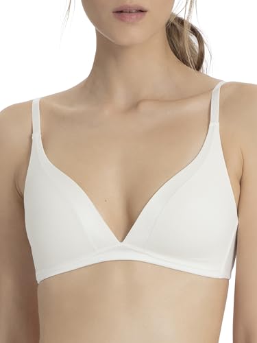 CALIDA Cate Triangel-Soft-BH mit Schale Damen, verstellbare Träger, mit Satinblende, bügellos von CALIDA