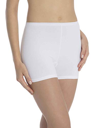 CALIDA Damen comfort broek kort Panties, Weiß, 42 EU von CALIDA