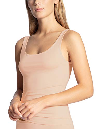 CALIDA Natural Comfort Tank Top Damen, mit Rundhals-Ausschnitt von CALIDA