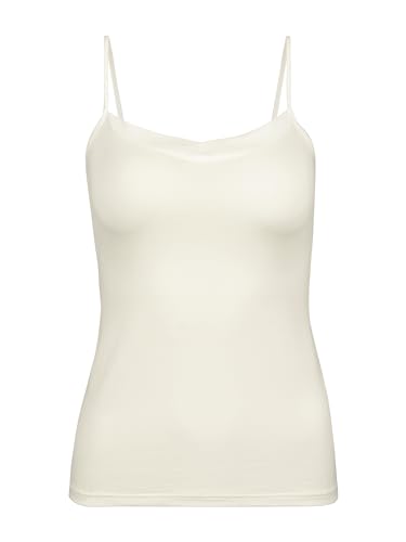 CALIDA Cate Spaghetti-Top Damen, mit Satin-Einsatz am Ausschnitt, verstellbare Träger von CALIDA