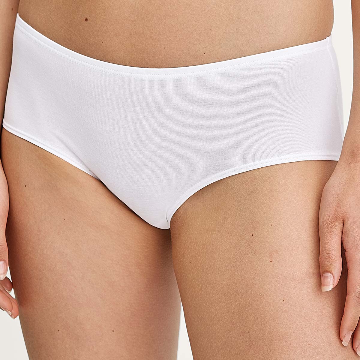 Calida Essential Cotton Hipster Slip, Weiß, Größe: L, Damen Calida Essential Cotton Hipster Slip, Weiß, Größe: L, Damen von Calida