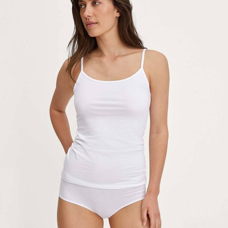 Calida Essential Cotton Oberteil, Weiß, Größe: XS, Damen Calida Essential Cotton Oberteil, Weiß, Größe: XS, Damen von Calida