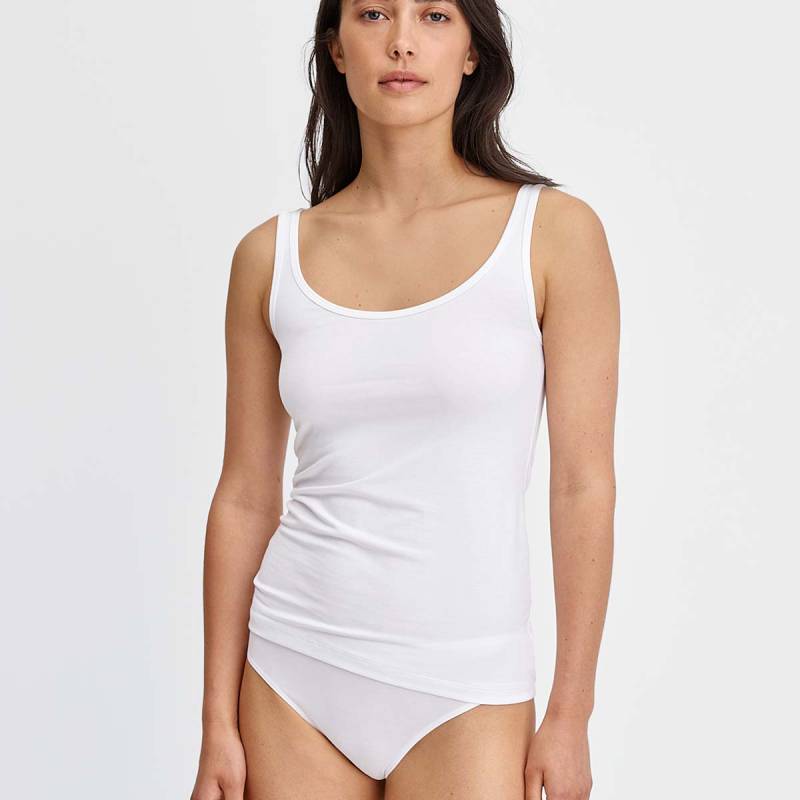 Calida Essential Cotton Oberteil, Weiß, Größe: XS, Damen Calida Essential Cotton Oberteil, Weiß, Größe: XS, Damen von Calida