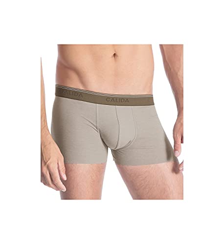 CALIDA Herren Fresh Cotton Boxerbrief Hipster, Bronce, S EU von CALIDA