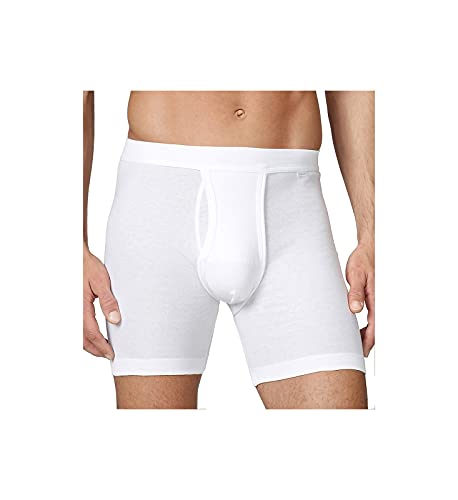 Calida Herren Cotton 1:1 New Boxershorts, Weiß, 50 von CALIDA