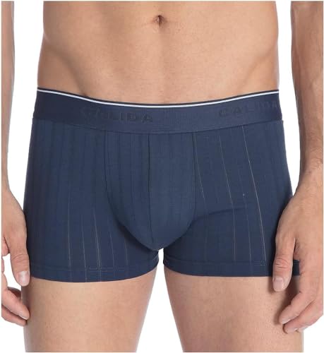 CALIDA Pure & Style Boxershorts Herren, mit maskulinem Nadelzug, atmungsaktiv, schnelltrocknend & geruchshemmend von CALIDA